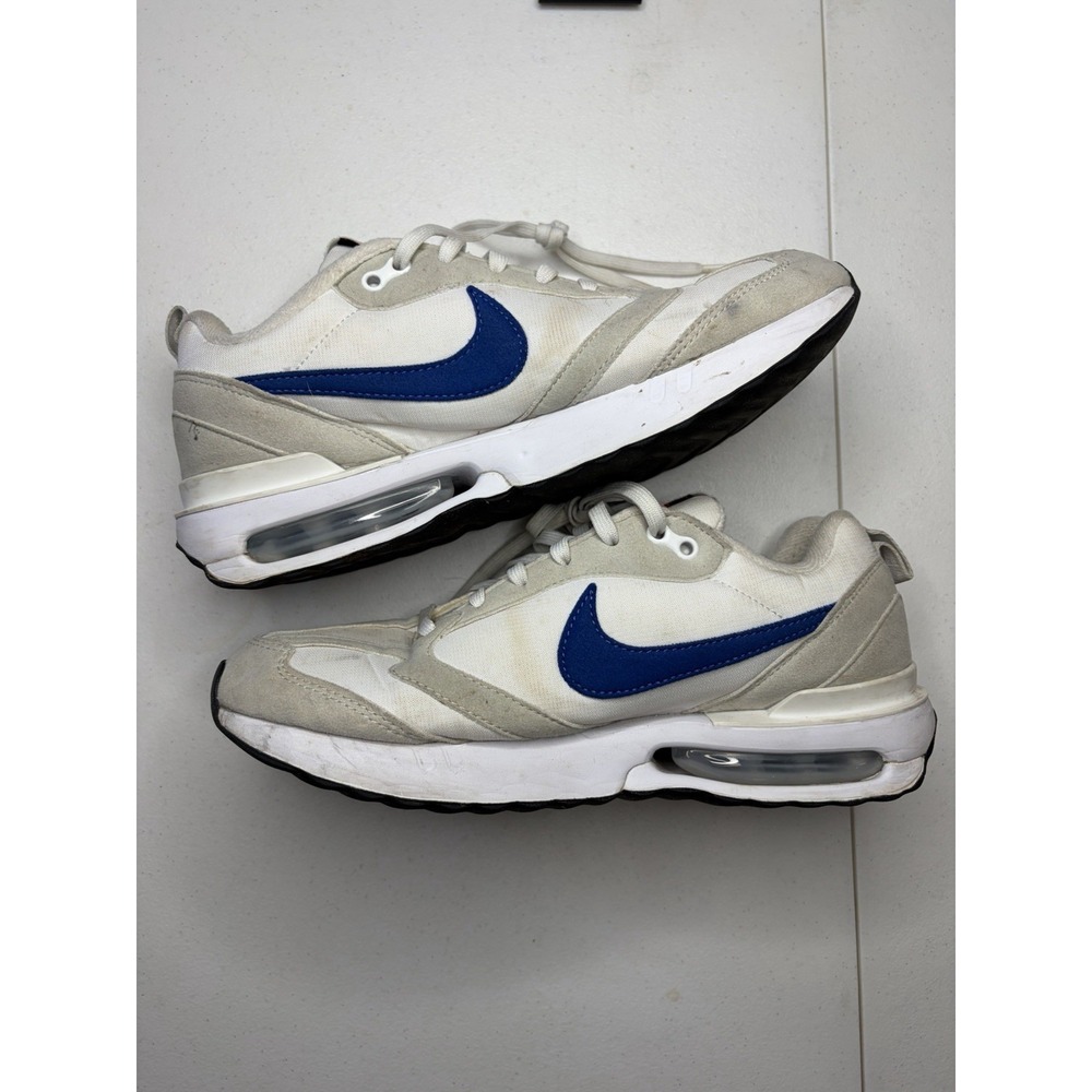 Nike Air Max Dawn GS 6.5Youth / 8 Women's White Game Royal Light Bone DH3157-100 - Picture 2 of 6